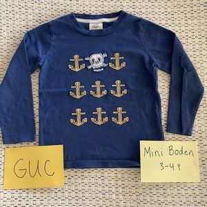 Boden Blue Pirate Long Sleeve